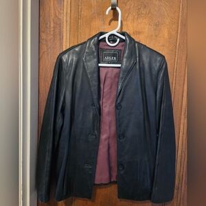 Adler Collection Leather Jacket- Size Small